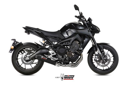 Mivv Compleet Systeem Met Oval Carbon Demper Yamaha Mt-09 '13-20