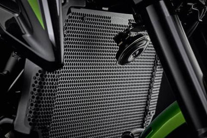Radiator Cover Zwart Evotech Performance Kawasaki Z900 Se '22-
