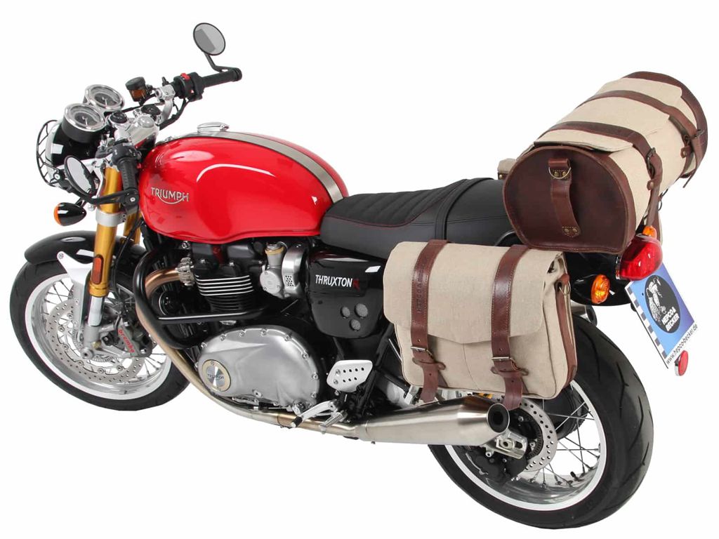 C-Bow Tasdragers Zwart Hepco&Becker Triumph Thruxton/R1200 '16+