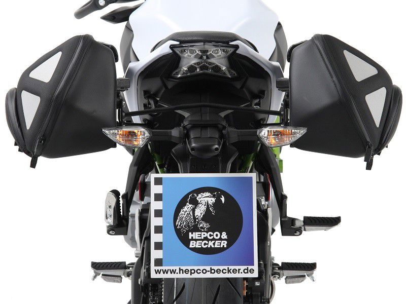 C-Bow Tasdragers Zwart Hepco&Becker Kawasaki Z650 '17-