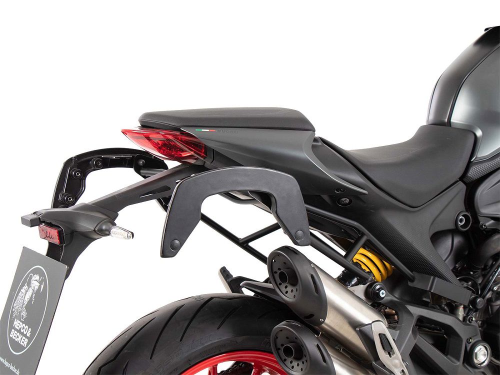 C-Bow Tasdragers Zwart Hepco&Becker Ducati M950 / Plus '21+