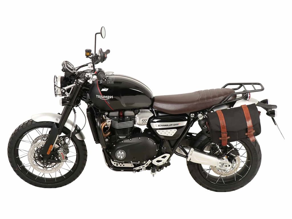 C-Bow Tasdrager Links Zwart Hepco&Becker Triumph Scrambler 1200 Xc '19-23