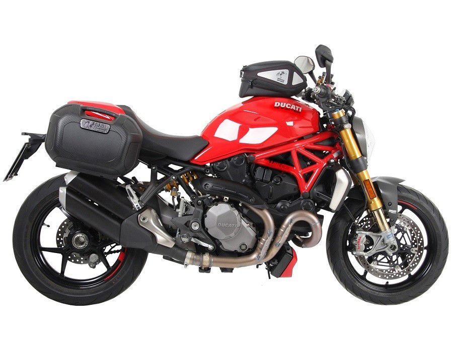 C-Bow Tasdragers Zwart Hepco&Becker Ducati Monster 1200S '17+