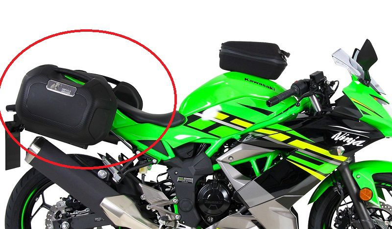 C-Bow Tasdragers Zwart Hepco&Becker Kawasaki Ninja 125 '18+