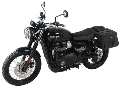 C-Bow tasdrager links zwart Hepco&Becker Triumph Street Scrambler '17-