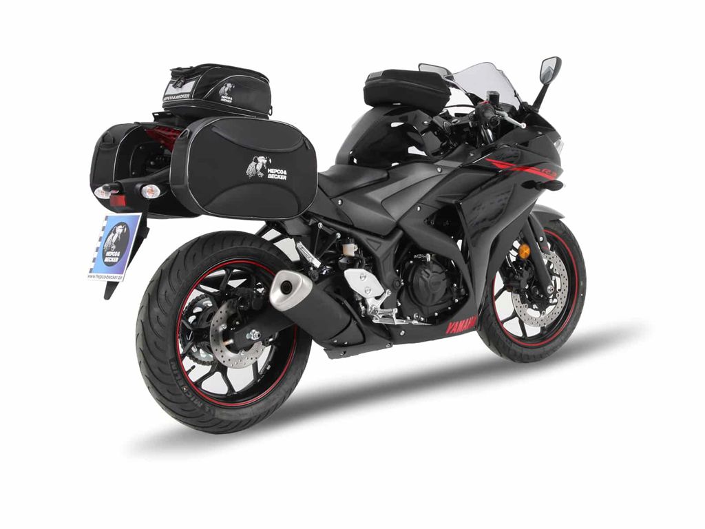 C-Bow Tasdragers Zwart Hepco&Becker Yamaha Yzf-R3 '15-18