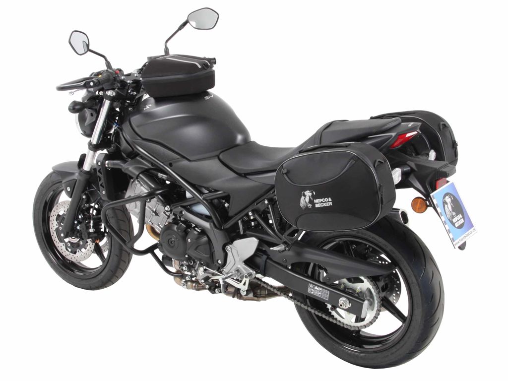 C-Bow Tasdragers Zwart Hepco&Becker Suzuki Sv650 '16+