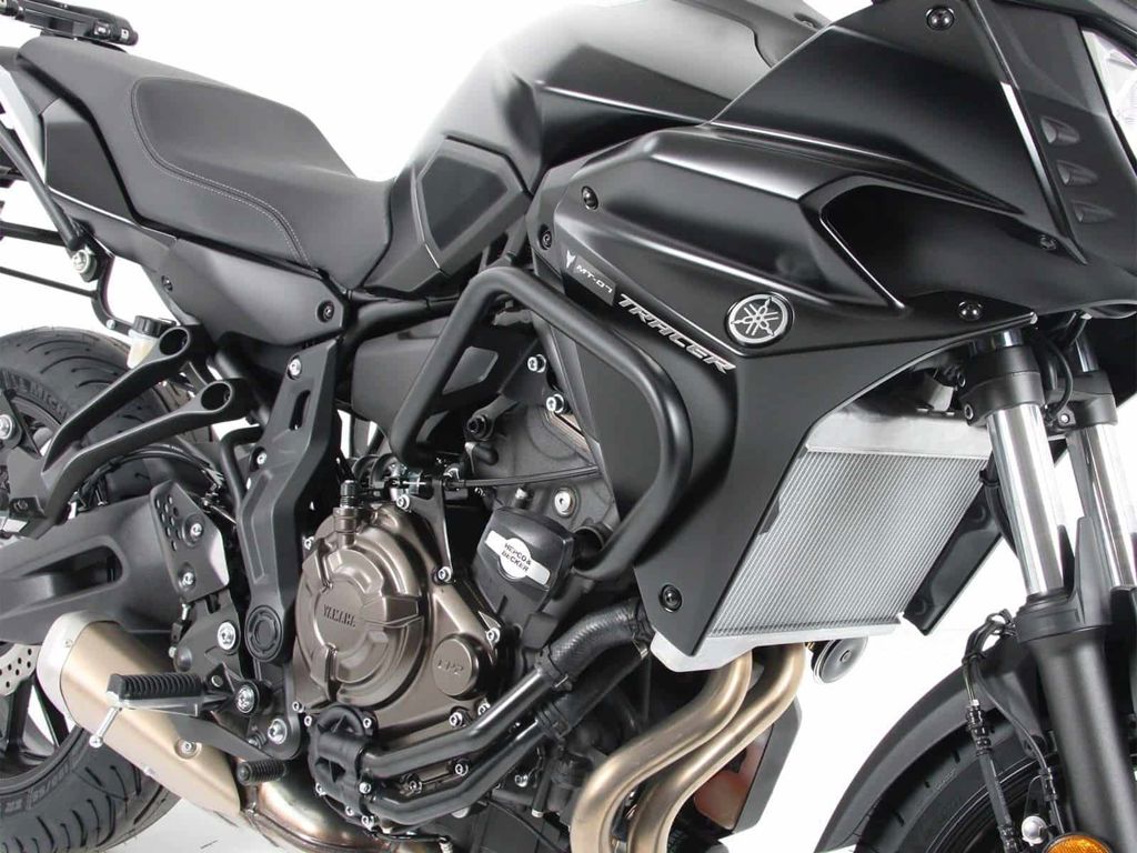 Valbeugel Zwart Hepco&Becker Incl. Crashpad Yamaha Mt-07 Tracer / Gt '16-19