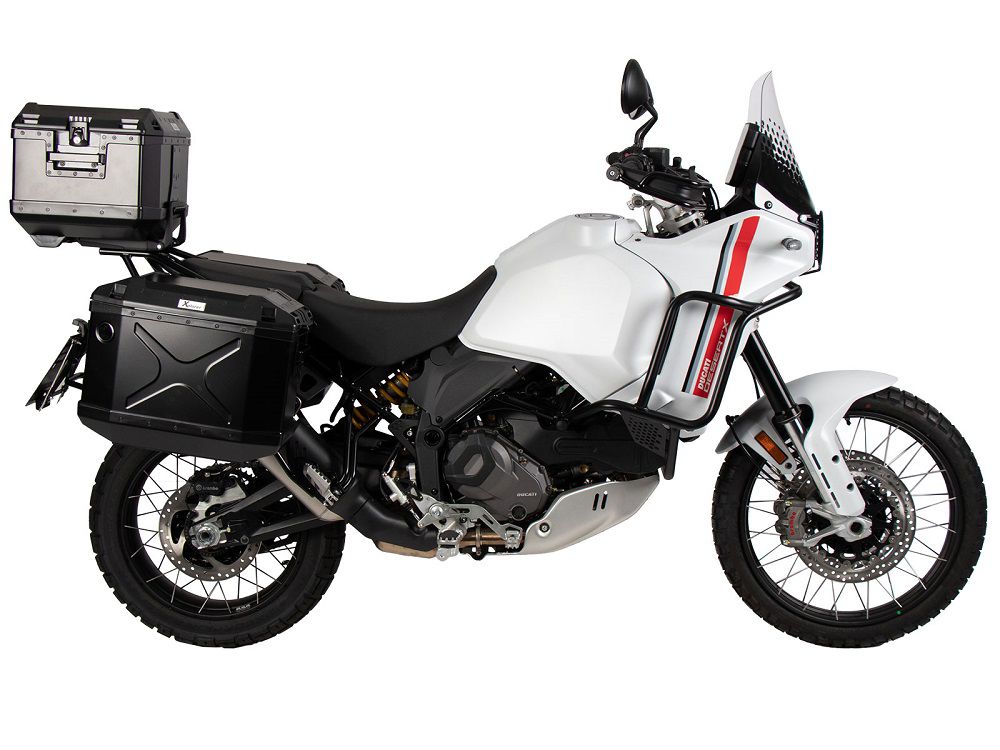 Topdrager Alurack Zwart Hepco&Becker Ducati Desertx Rally '24-