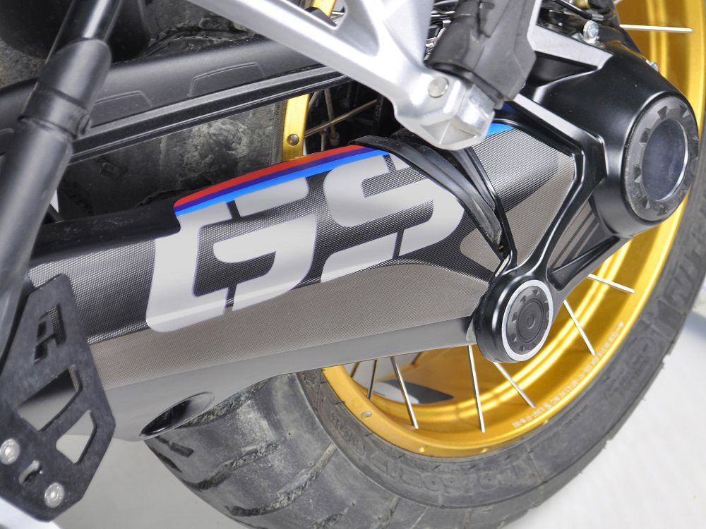 Cardan protection sticker Uniracing BMW R1200GS/ADV / BMW R1250GS/ADV wit