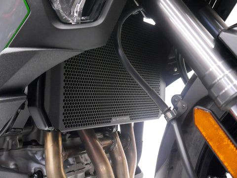 Radiatorcover Zwart Evotech Performance Kawasaki Versys 1000 Se '21-