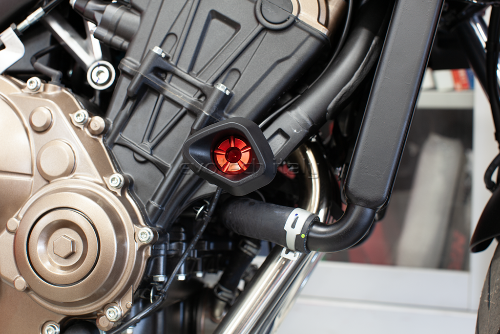 Sliders Evotech Anti-Shock Honda Cb650F '17- / Cb650R '19-
