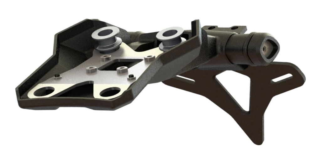 Kentekenplaathouder Evotech Performance Ducati Multistrada V4 RS 2025