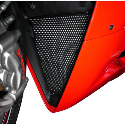 Radiatorcover LOWER zwart Evotech Performance Ducati Panigale 1199 R '13-17