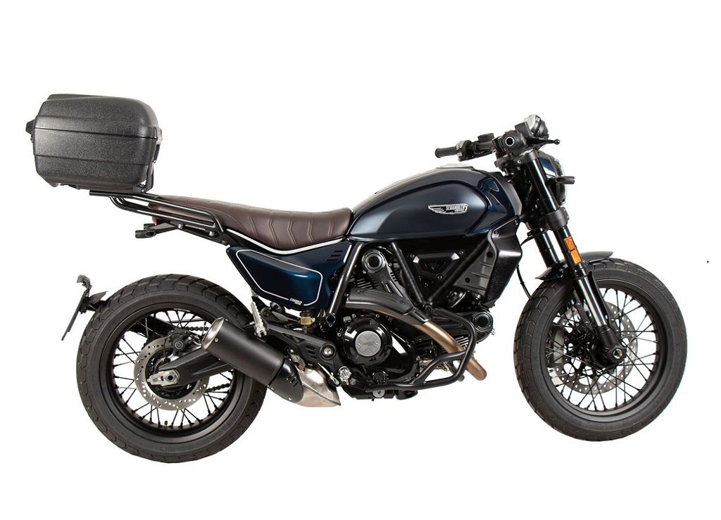 Topdrager Alurack Zwart Hepco&Becker Ducati Scrambler 800 Nightshift/Full Trottle '23-