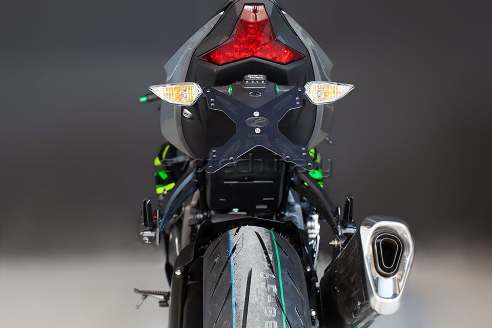Kentekenplaathouder Evotech Kawasaki Kawasaki Zx636 '19-