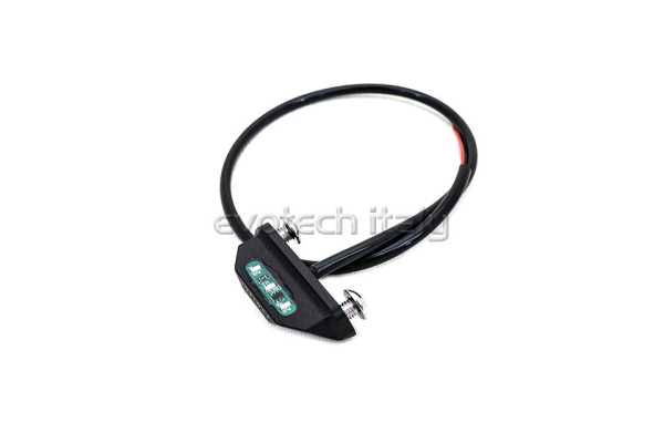 Kentekenplaat verlichting LED voor Evotech kentekenplaathouder (gehomologeerd)