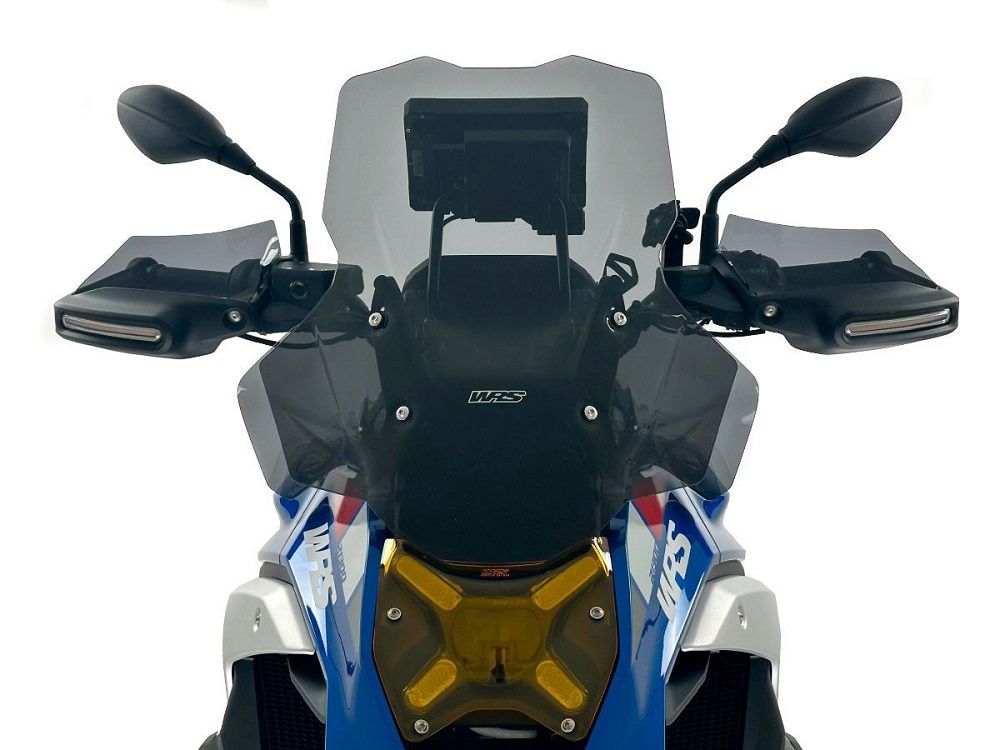 WRS Handkapbescherming - BMW R1300GS met radar 2023-2026 | R1300GS zonder radar 2023-2026 - Donker Getint / Mat Zwart