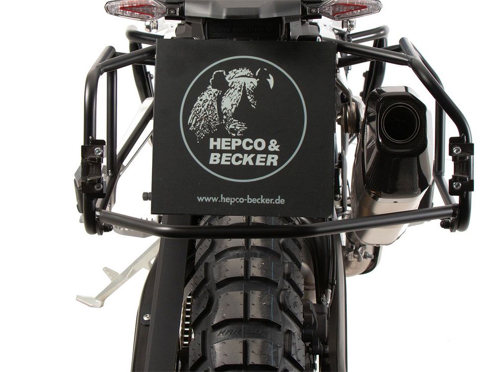 Kofferrek 'Cutout' Zwart Hepco&Becker Bmw F900Gs '24-