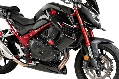 Puig Downforce Zijspoilers - Honda CB750 Hornet 2023-2024 - Mat Zwart / Zwart