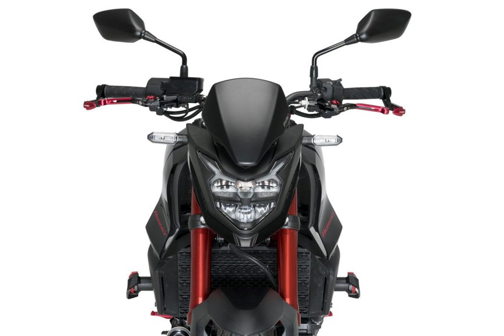 Vervangingsruit naked bike model Sport Plus Puig Honda CB750 Hornet '23-24 carbon look