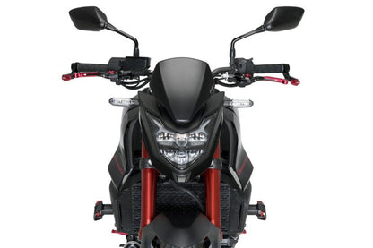 Vervangingsruit naked bike model Sport Plus Puig Honda CB750 Hornet '23-24 carbon look