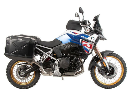 Kofferset Hepco&Becker 'Cutout' Met Rvs Rek En Xplorer Black Koffers Bmw F900Gs '24-