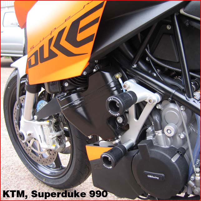 Gb-Racing Upper Sliders Model Mushroom Ktm 990 Superduke '05-14