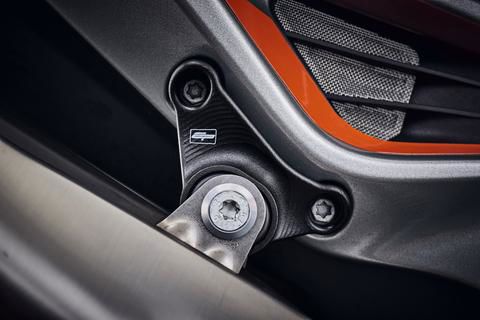 Uitlaatsteun Zwart Evotech Performance Ktm 790 Duke '18-22