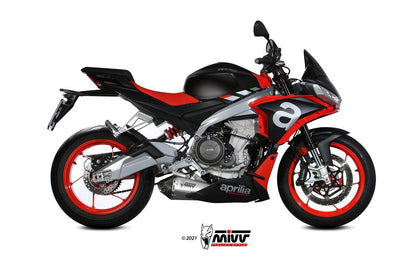 Mivv Full System Met Delta Race Rvs Aprilia Rs660 / Tuono 660 '21- (Lage Montage)
