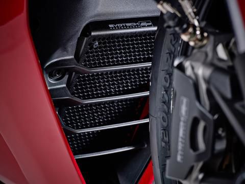 Radiator/Oliekoeler Cover Set Evotech Performance Ducati Supersport '17-20