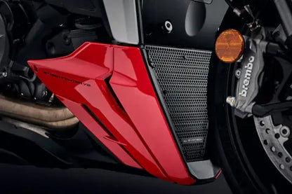 Radiator/Oliekoeler Cover Set Zwart Evotech Performance Ducati Streetfighter V2 '22-