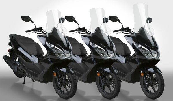Vervangingsruit National Cycle Touring Transparant Honda Pcx150 '15-17