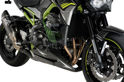 Motorspoiler mat zwart Puig Kawasaki Z900/SE '25