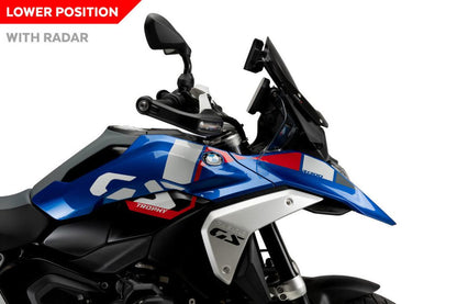 Vervangingsruit Sport Puig Bmw R1300Gs '23- / Adventure '24- (Met Radar)