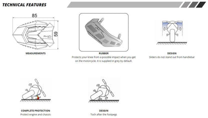 Sliders Puig Model R19 Honda Cbr600Rr '24-