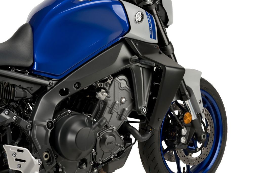 Puig Downforce Zijspoilers - Yamaha MT-09 2021-2023 | MT-09 SP 2021-2023 - Zwart / Rood en meer