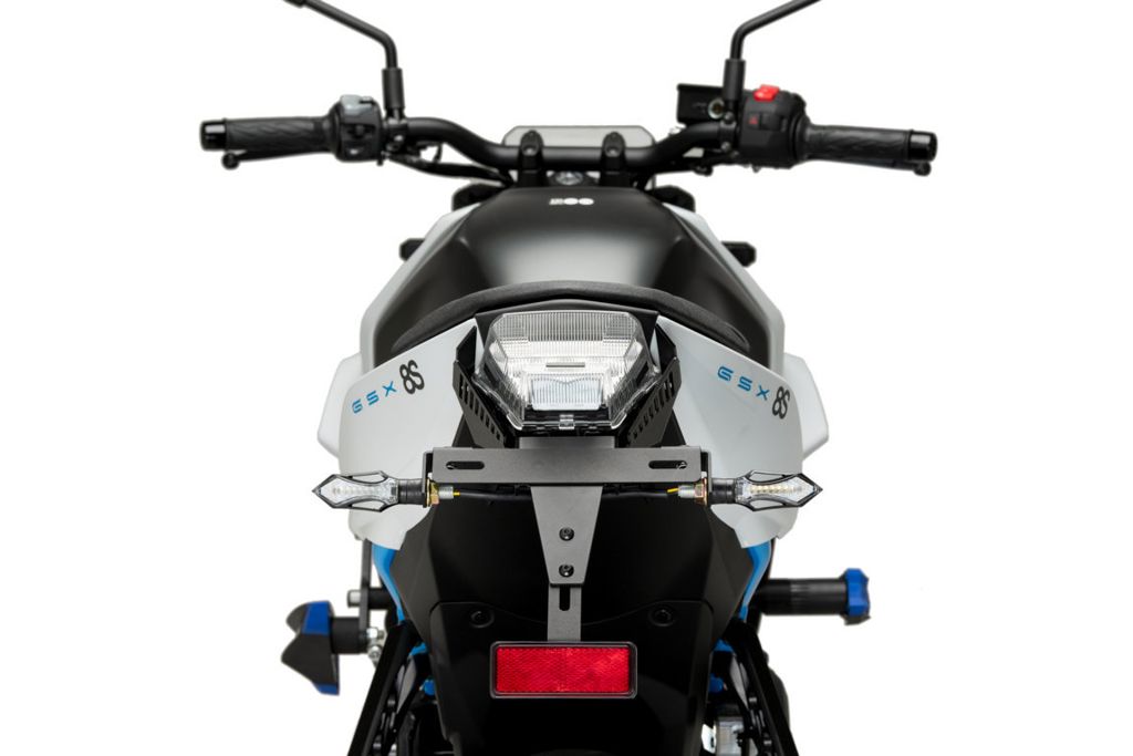 Kentekenplaathouder Zwart Puig Suzuki Gsx-8S '23-