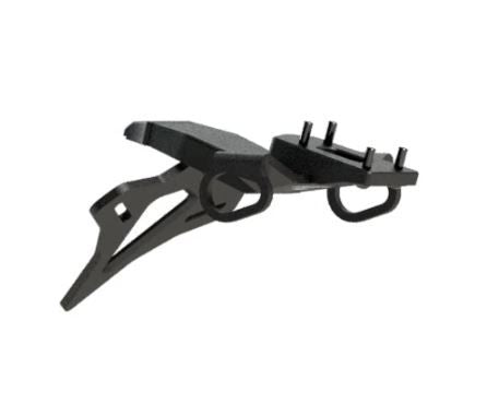Kentekenplaathouder Evotech Performance Yamaha R7 '22-