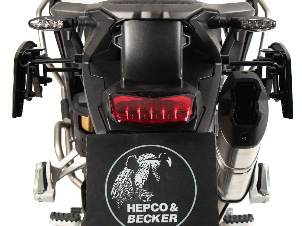 C-Bow tasdragers zwart Hepco&Becker Triumph Tiger 1200 Rally Pro / GT / GT Pro '22-