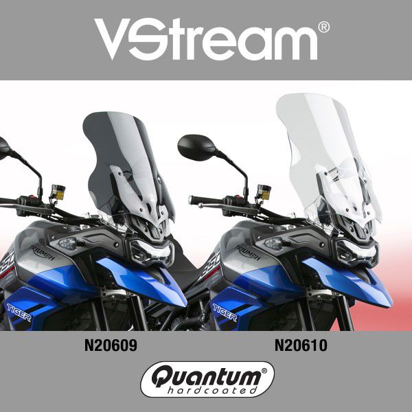 Vervangingsruit National Cycle Vstream Mid Transparant Triumph Tiger 850/900
