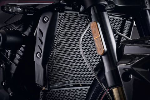 Radiatorcover Zwart Evotech Performance Triumph Speed Triple 1050 '16-17