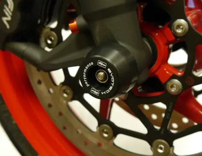 Voorvorkspindle Evotech Performance Triumph Street Triple Rx '15-16