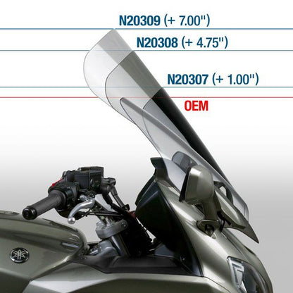 Vervangingsruit National Cycle Vstream Touring Yamaha Fjr1300 '13-'21