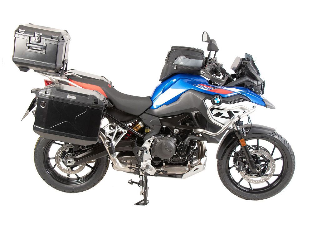 Topdrager Zwart Easyrack Hepco&Becker Bmw F800Gs '24- (Voor Op Orig. Rvs Rek)