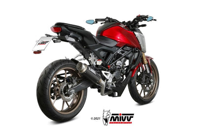 Mivv Rvs Systeem Met Gp Pro Carbon Honda Cb125R '21-