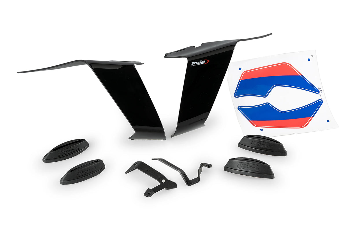 Puig Windscherm - BMW S1000RR 2019-2022 - sport - Zwart / Transparant en meer