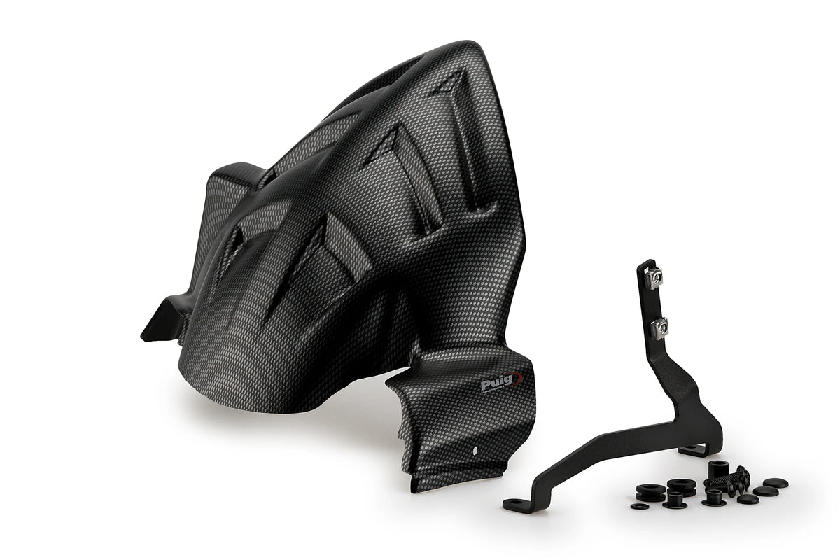 Puig Achterspatbord - KTM 1290 Super Adventure R 2021-2024 | 1290 Super Adventure S 2021-2024 en meer - Carbon Look / Mat Zwart