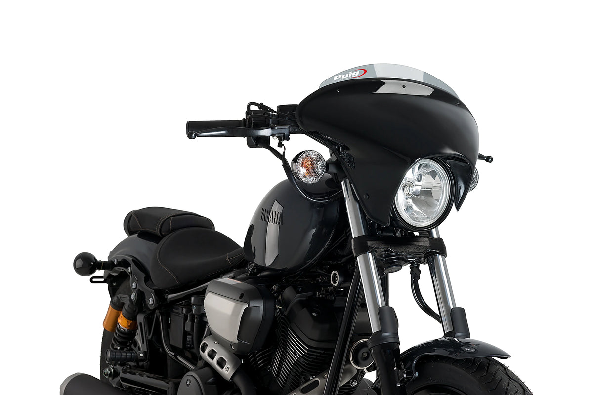 Stuurkuipje Batwing SML Sport Puig Yamaha XV950 / XV950R '14-21 - Licht Getint / Transparant