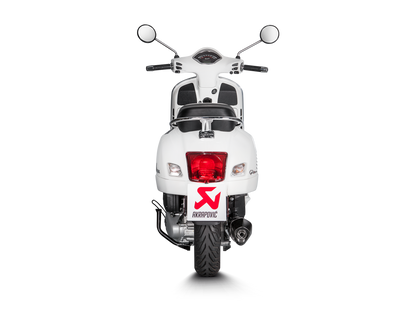 Akrapovič Uitlaat - Vespa GTS 125 / Super / Sport / Tech 2021-2024 - Slip-On Line (SS) - Motor Accessoires